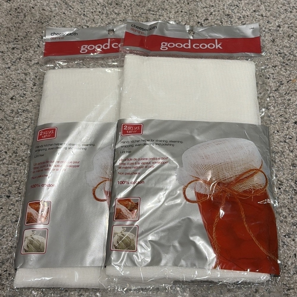 Goodcook 100% Cotton Cheesecloths 11899 (2) 076753118996 Cotton